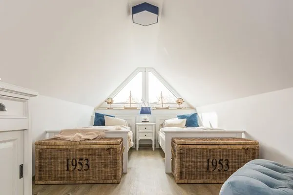 Schlafzimmer  Ferienhaus Bresewitz