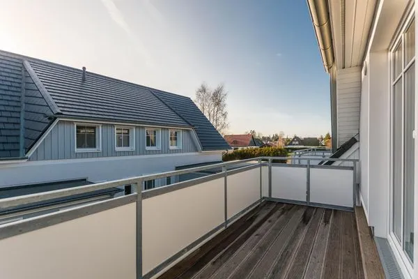 Balkon  Flaschenpost