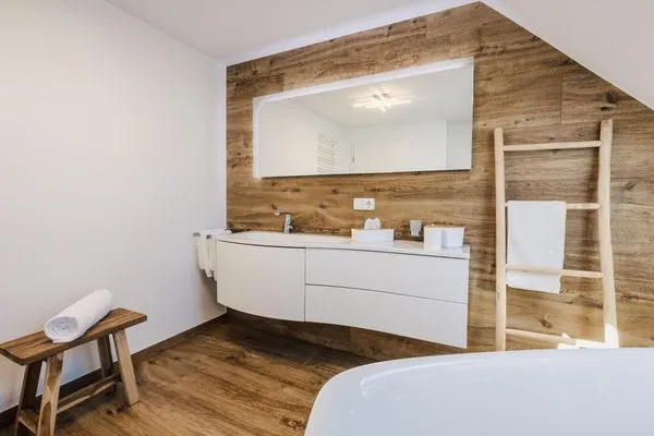 Badezimmer  Gartenidyll