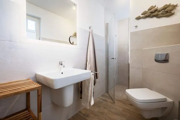 Badezimmer  Haus Calidris