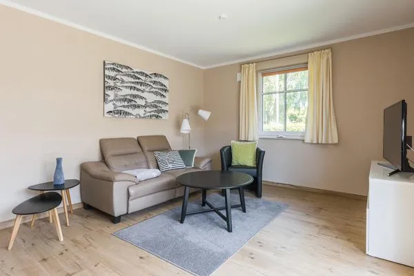 Wohnzimmer  Haus Muschelsucher, Birkenstraße 7a, App. 1