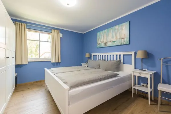 Schlafzimmer  Haus Muschelsucher, Birkenstraße 7a, App. 1