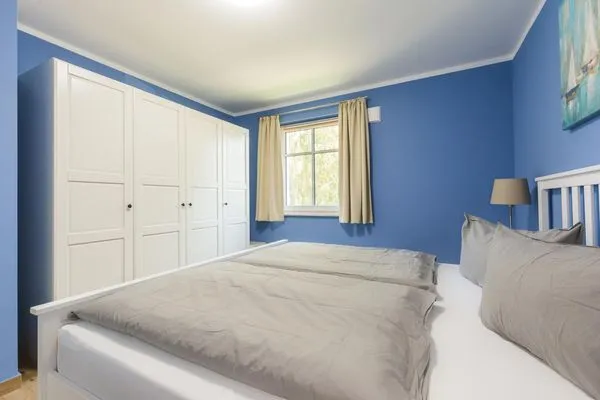 Schlafzimmer  Haus Muschelsucher, Birkenstraße 7a, App. 1