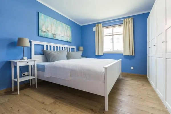 Schlafzimmer  Haus Muschelsucher, Birkenstraße 7a, App. 2