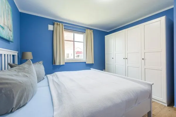 Schlafzimmer  Haus Muschelsucher, Birkenstraße 7a, App. 2