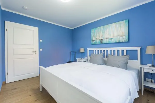 Schlafzimmer  Haus Muschelsucher, Birkenstraße 7a, App. 3