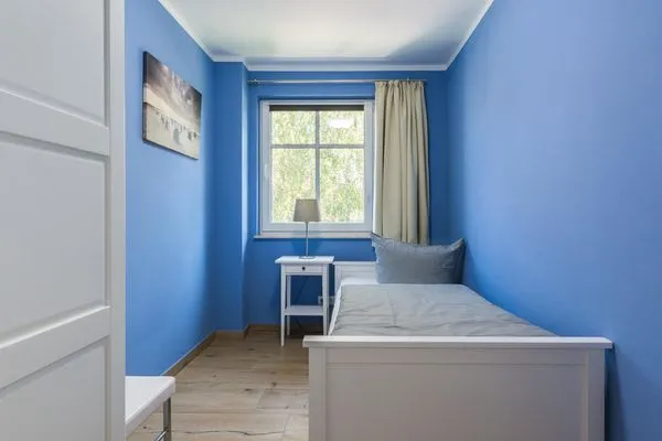 Schlafzimmer  Haus Muschelsucher, Birkenstraße 7a, App. 7