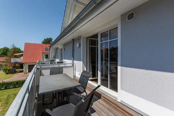 Balkon  Haus Muschelsucher, Birkenstraße 7a, App. 7