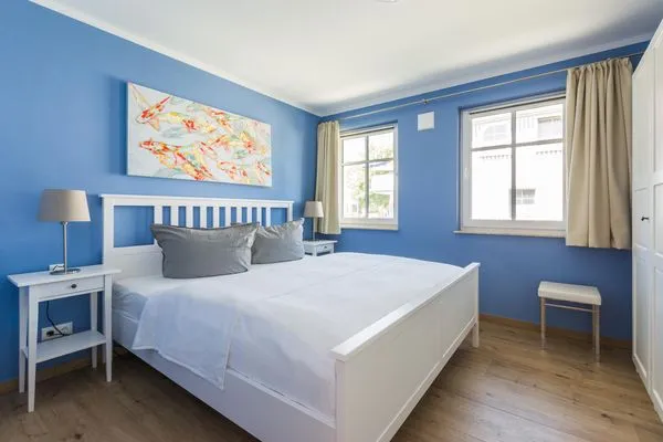 Schlafzimmer  Haus Muschelsucher, Birkenstraße 7a, App. 5