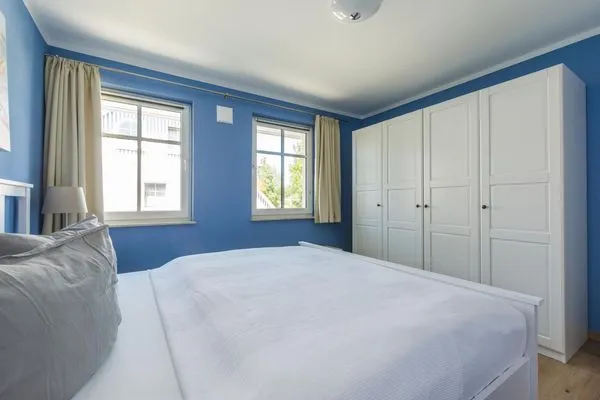 Schlafzimmer  Haus Muschelsucher, Birkenstraße 7a, App. 5