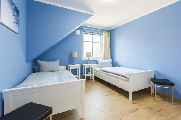 Schlafzimmer  Haus Muschelsucher, Birkenstraße 7a, App. 5