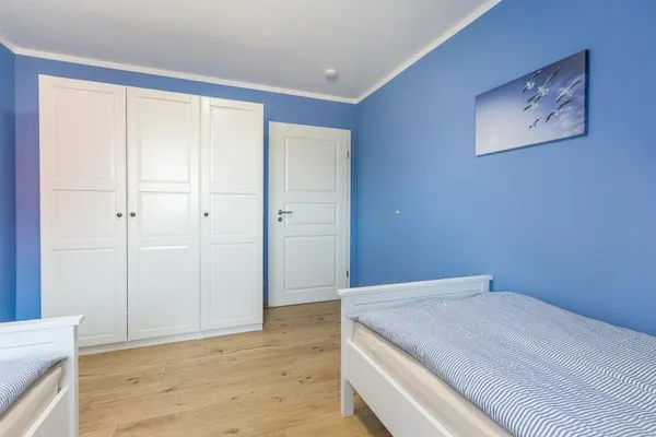 Schlafzimmer  Haus Muschelsucher, Birkenstraße 7a, App. 5
