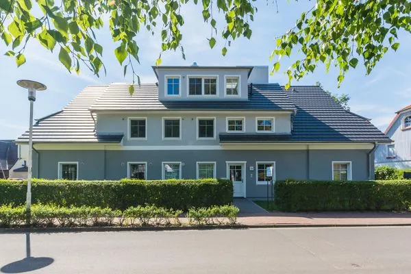 Hauptansicht  Haus Muschelsucher, Birkenstraße 7a, App. 5