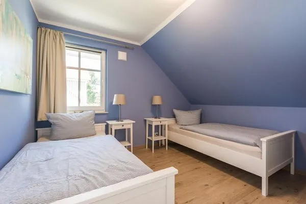 Schlafzimmer  Haus Muschelsucher, Birkenstraße 7a, App. 6