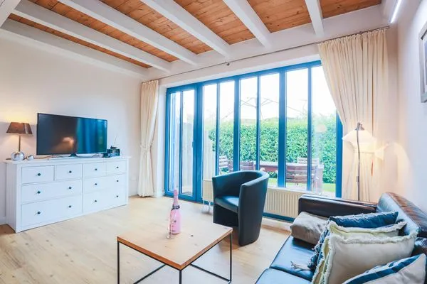 Wohnzimmer  Haus Muschelsucher, Dünenstraße 44, App. 1