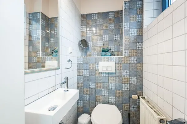 Badezimmer  Haus Muschelsucher, Dünenstraße 44, App. 1
