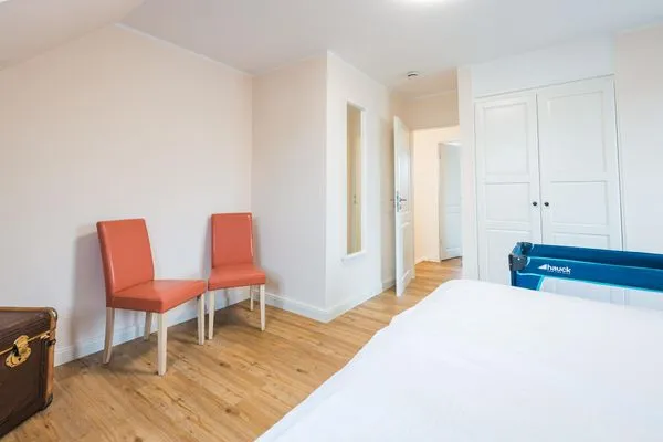 Schlafzimmer  Haus Muschelsucher, Dünenstraße 44, App. 1