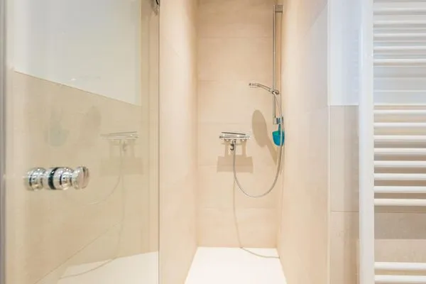 Badezimmer  Haus Muschelsucher, Dünenstraße 44, App. 1