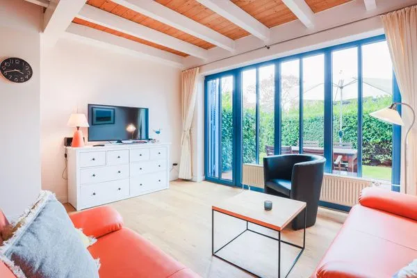 Wohnzimmer  Haus Muschelsucher, Dünenstraße 44, App. 3