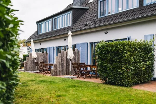 Terrasse  Haus Muschelsucher, Dünenstraße 44, App. 3