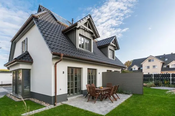 Hauptansicht  Haus Ozeanblau