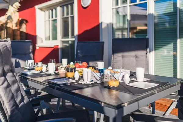 Terrasse  Haus Pinguin