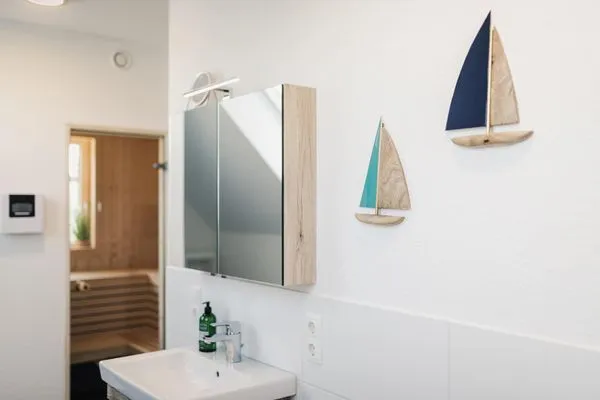 Badezimmer  Haus Sonnenanker