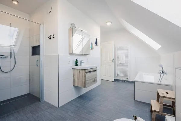 Badezimmer  Haus Sonnenanker