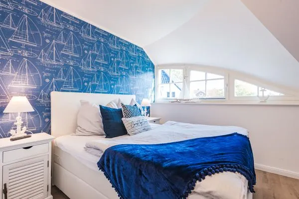 Schlafzimmer  Haus Spinnaker