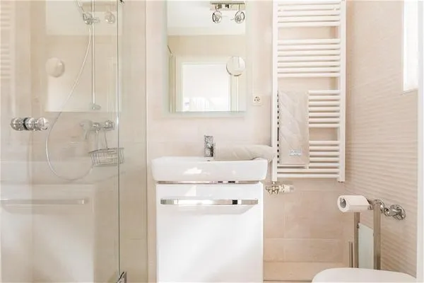 Badezimmer  Haus Strandlust Apartment 1