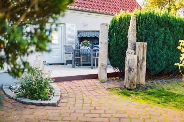 Terrasse  Haus Strandlust Apartment 1