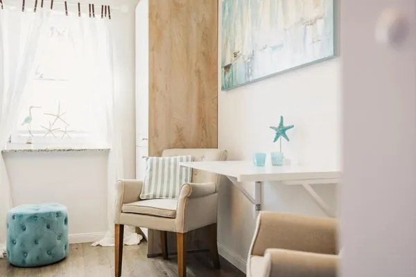Wohnzimmer  Haus Strandlust Apartment 2