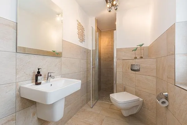 Badezimmer  Hus Zeeskahn