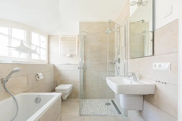 Badezimmer  Hus Zeeskahn