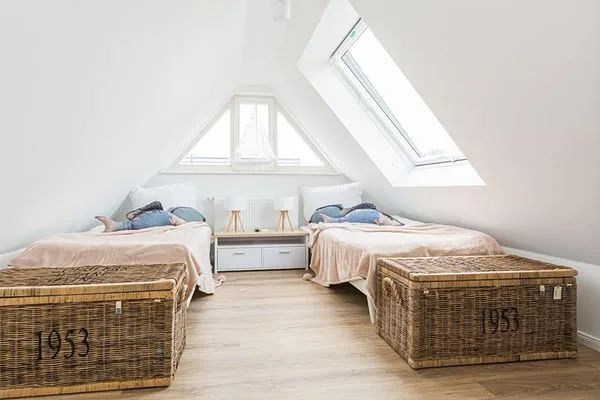 Schlafzimmer  Hus Zeeskahn