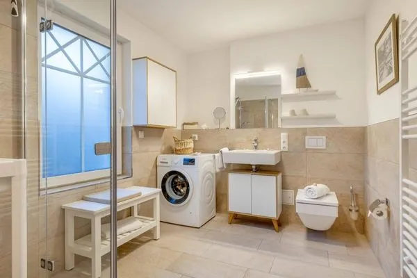 Badezimmer  Kleine Krabbe