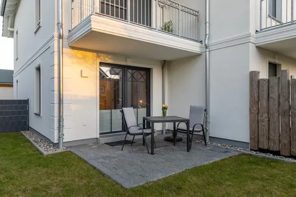 Terrasse  Kleine Krabbe