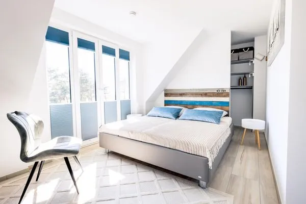 Schlafzimmer  Ostseelodge eins