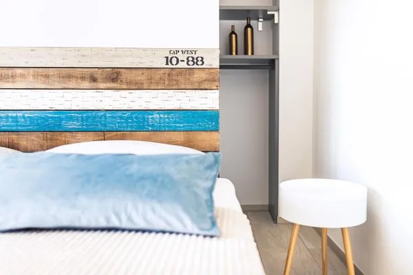 Schlafzimmer  Ostseelodge eins