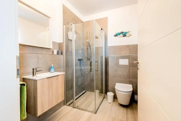 Badezimmer  Ostseelodge zwei