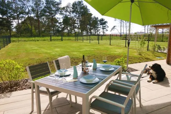 Terrasse  Ostseelodge zwei