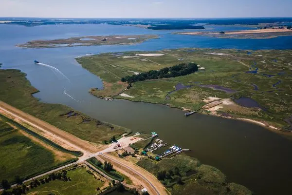 Vogelperspektive  Sommersonne