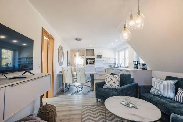 Wohnzimmer  Strandbuhne 15 OG