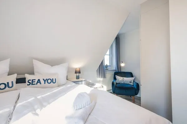 Schlafzimmer  Strandbuhne 15 OG