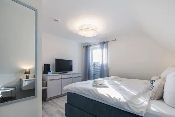 Schlafzimmer  Strandbuhne 15 OG