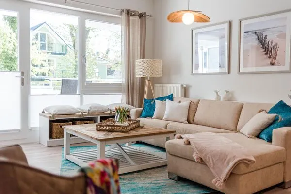 Wohnzimmer  Strandmuschel