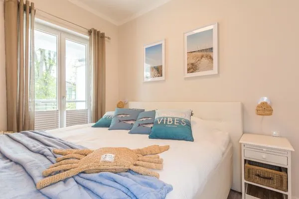 Schlafzimmer  Strandmuschel