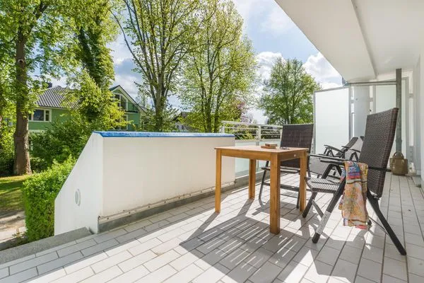 Terrasse  Strandmuschel