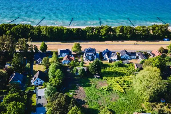 Vogelperspektive  Villa Baltic Meeressinfonie