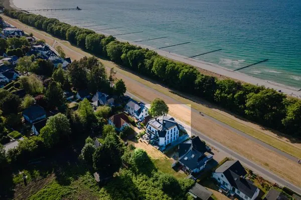 Vogelperspektive  Villa Baltic Strandstern